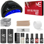 MESAUDA ME Kit Semipermanente Unghie Starter Me Easy Gel Polish Red Edition + Fornetto LED 48W
