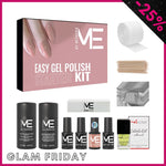 MESAUDA ME Kit Semipermanente Unghie Starter Me Easy Gel Polish Nude Edition + Accessori