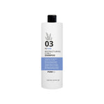 PURING Rehab Restructuring Curly Shampoo Ristrutturante per Capelli Ricci e Crespi Formati da 300/1000ml