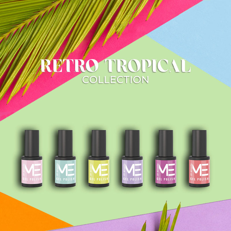 MESAUDA ME Retro Tropical Collection Gel Polish - Smalto Semipermanente dal n.277 al 282