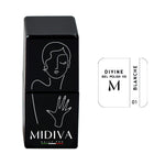 MIDIVA® Smalto Semipermanente Unghie Professionale 10ml in Gel, Made in Italy.