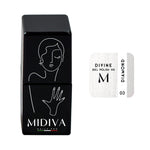 MIDIVA® Smalto Semipermanente Unghie Professionale 10ml in Gel, Made in Italy.