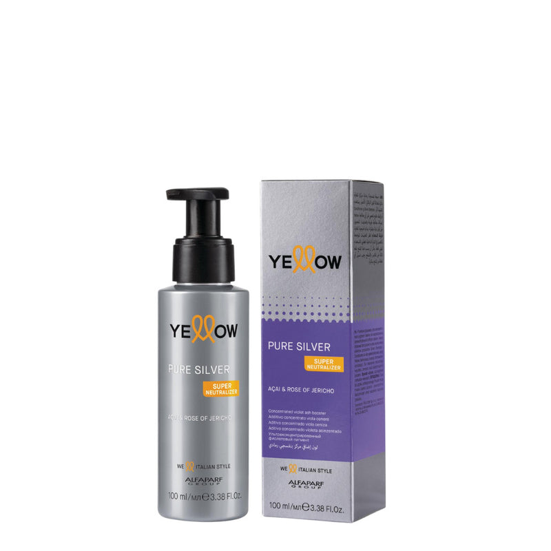 ALFAPARF YELLOW Pure Silver Color, Additivo Concentrato Viola Cenere 100ml