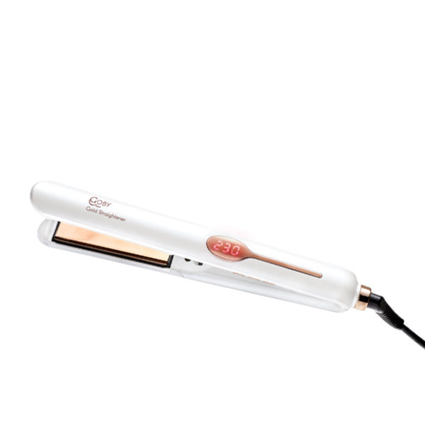 GOBY PRO Gold Straightener Piastra Professionale con Titanio ad Infrar –  Seiglam