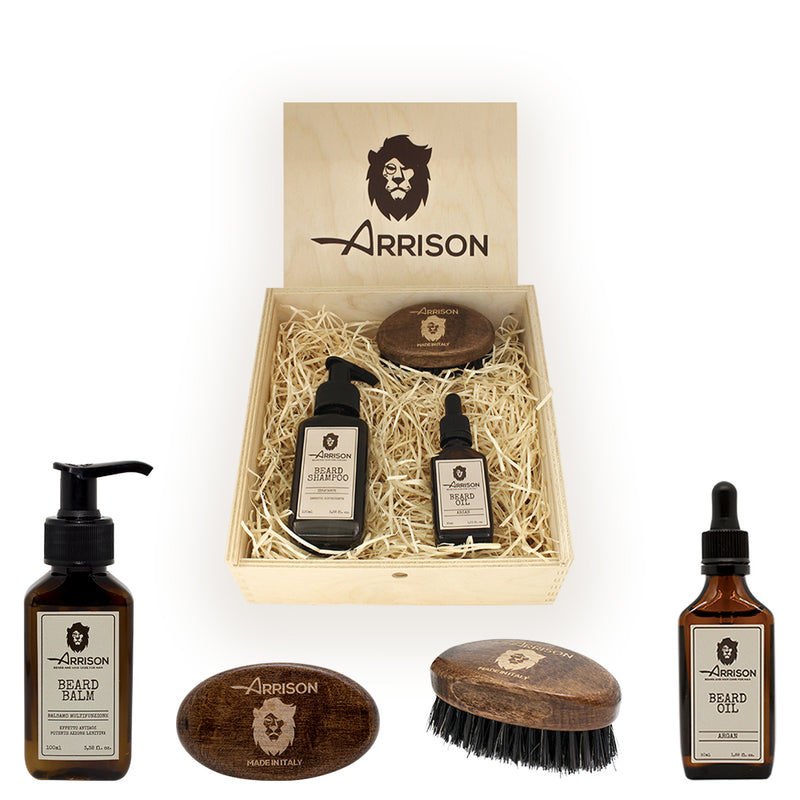 ARRISON BEARD kit Barba Uomo 3 pezzi Made in Italy – Seiglam