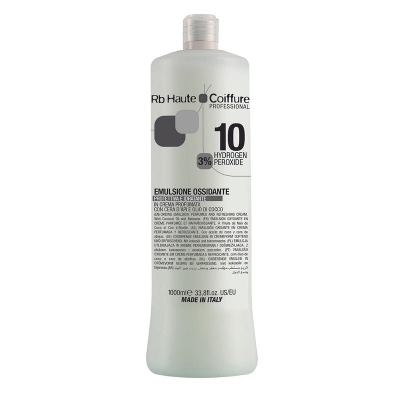 RB HAUTE COIFFURE Oxy Cream, Emulsione Ossidante in Crema Profumata 1000ml